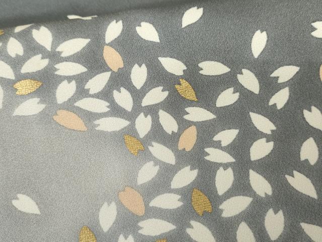 平和屋着物●訪問着 流水舞花文 暈し染め 金彩 正絹 逸品 AABG5411cs