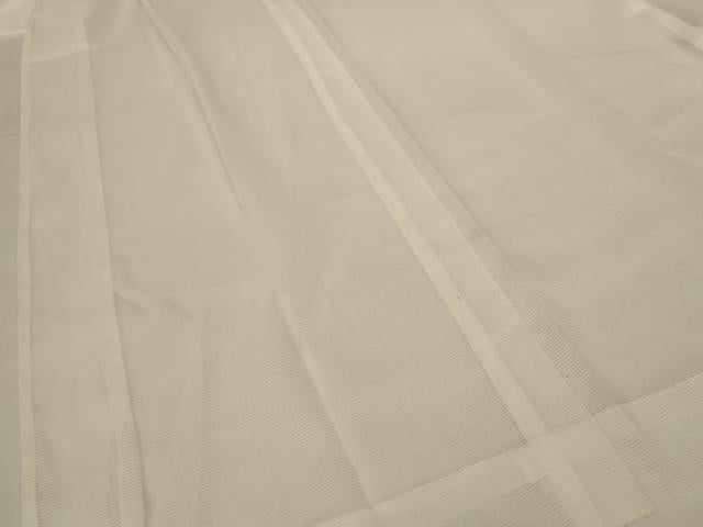 平和屋着物*夏物 長襦袢 絽 白色 洗える着物 AABG5460jd