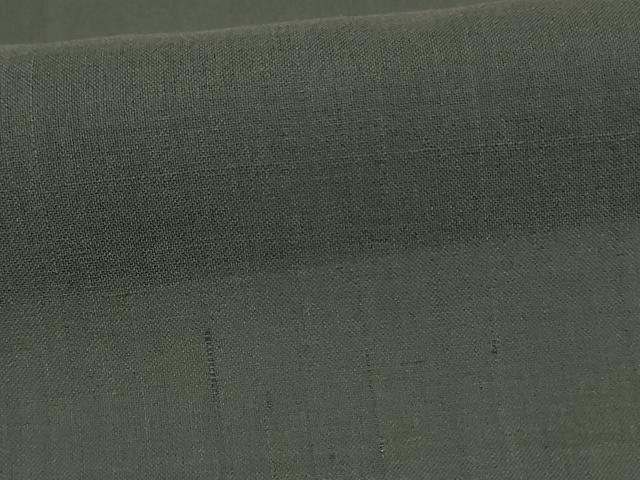 平和屋着物*夏物 色無地 紗紬 革色 正絹 逸品 AABG5489jd