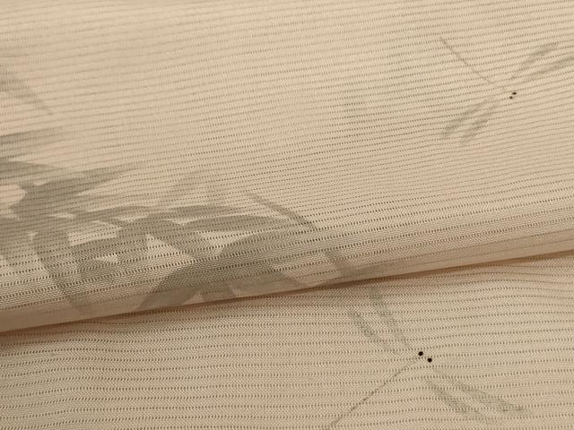 平和屋着物*夏物 小紋 絽 笹文 蜻蛉 正絹 逸品 AABG5507jd