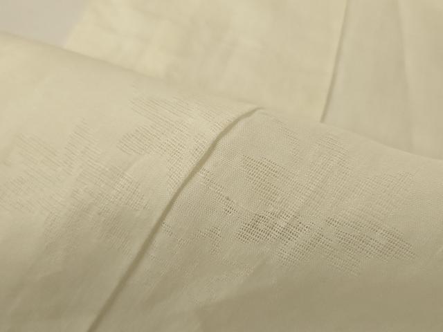 平和屋着物*夏物 長襦袢 草花文紗 砥粉色 麻 逸品 AABG5541jd