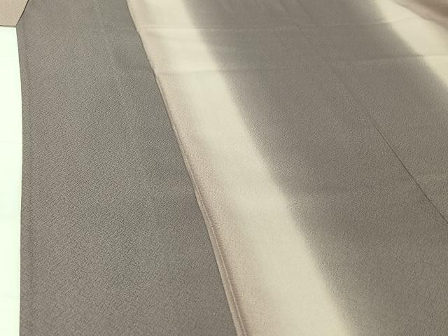 平和屋着物▽小紋 単衣 霞文 暈し染め 洗える着物 AABG5644jh