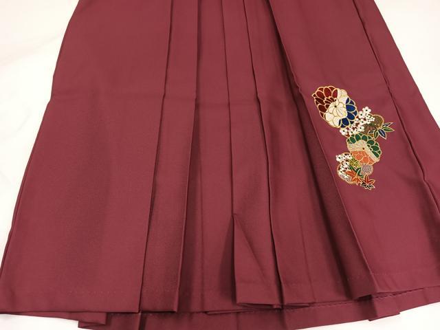 平和屋着物●生田絵梨花 女性 行灯袴 刺繍 草花文 金糸 洗える着物 AABG5725ph