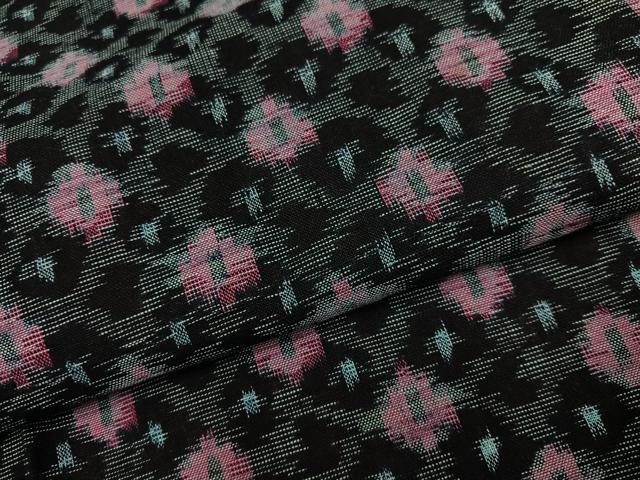平和屋着物●久留米絣 単衣 綿 逸品 AABG5739ph