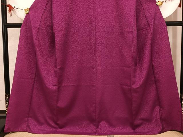 平和屋着物●小振袖 二尺袖 舞花文 暈し染め 金彩 洗える着物 AABG5747ph