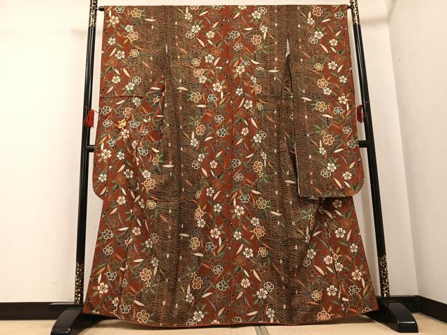 平和屋着物●豪華振袖 花尽くし 金彩 正絹 逸品 AABG5772ph