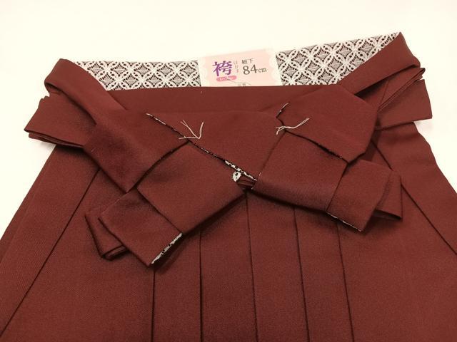 平和屋着物●女性 行灯袴 刺繍 舞桜文 洗える着物 未使用 AABG5800ph
