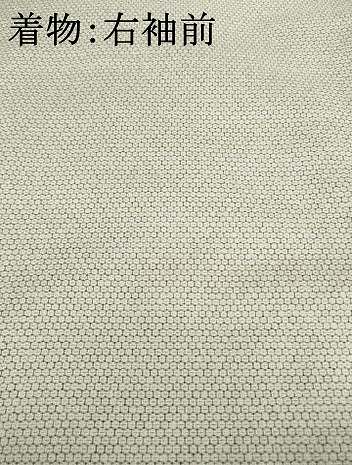 平和屋着物●男性 紬 アンサンブル 亀甲絣 三越扱い 正絹 逸品 未使用 AABG5844ck