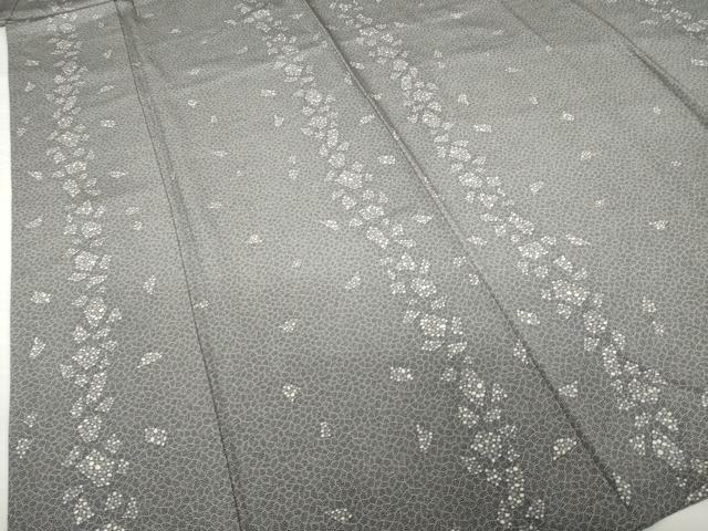 平和屋着物●江戸小紋 割り付き文 正絹 逸品 AABG5852ck