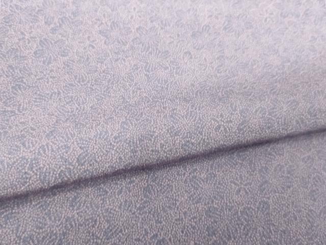 平和屋着物●伝統工芸士 義一作 江戸小紋 桜尽くし 正絹 逸品 AABG5858ck