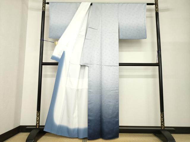 平和屋着物●洗える最高級着物 <英>はなぶさ謹製 訪問着 霞文 暈し染め AABG5862ck