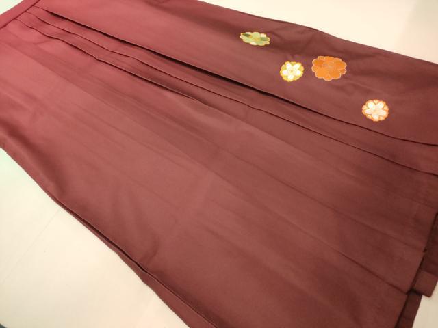平和屋着物●女性 行灯袴 総刺繍 霞桜文 暈し染め 金糸 洗える着物 AABG5921fw
