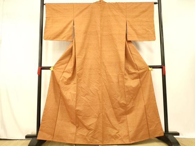 平和屋着物■上質な紬 霞文 正絹 逸品 未使用 AABG5962fw