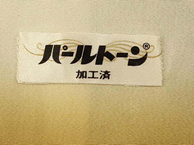平和屋着物■上質な小紋 切嵌更紗花鳥文 正絹 逸品 AABG6011fw