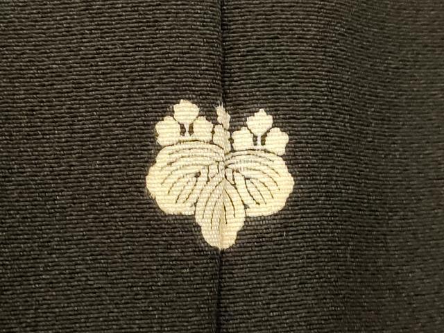 平和屋着物■豪華黒留袖 駒刺繍 花鳥絵皿文 金銀彩 正絹 逸品 AABG6036fw
