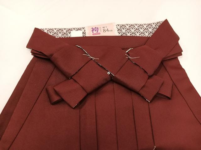 平和屋着物●女性 行灯袴 刺繍 舞桜文 洗える着物 未使用 AABG6481ph