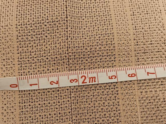 平和屋着物●本場大島紬 150亀甲 間道 正絹 逸品 AABG6532ph
