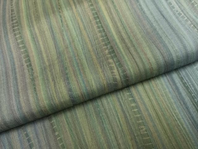 平和屋着物●本場大島紬 染大島 絞り 間道 正絹 逸品 AABG6551ph