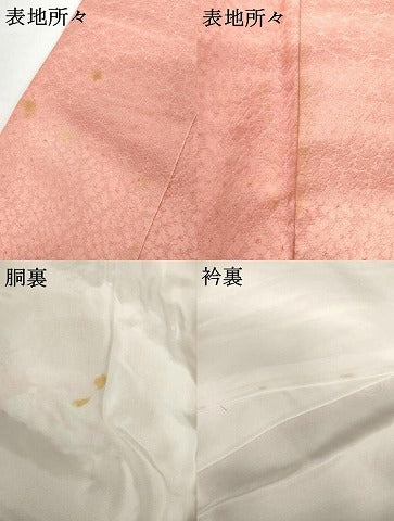 平和屋着物●豪華振袖 辻が花 暈し染め 金彩 銀通し地 正絹 逸品 AABG6580cs