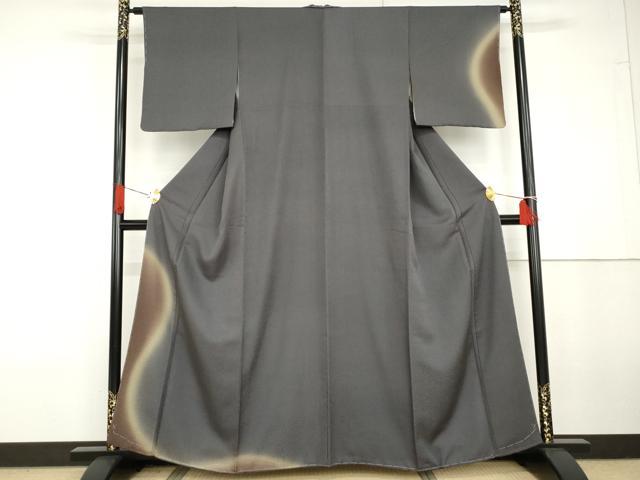 平和屋着物●訪問着 霞文 暈し染め 正絹 逸品 未使用 AABG6609cs