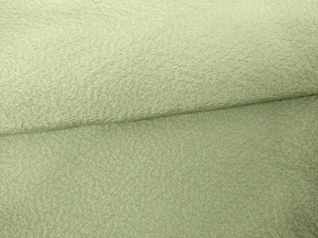 平和屋着物●上質な色無地 若菜色 ますいわ屋扱い 正絹 逸品 未使用 AABG6637cs