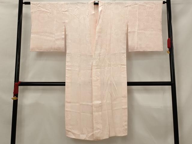 平和屋着物■長襦袢 無双仕立て 花地紋 正絹 逸品 AABG6750st