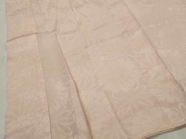 平和屋着物■長襦袢 無双仕立て 花地紋 正絹 逸品 AABG6750st