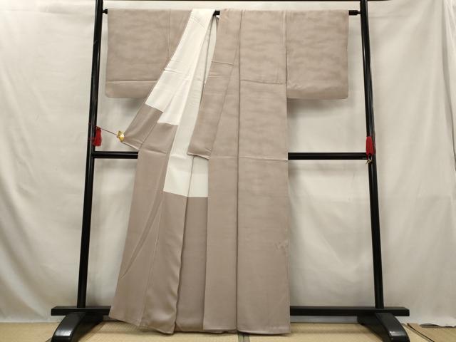 平和屋着物■上質な小紋 霞文 暈し染め 正絹 逸品 AABG6755st