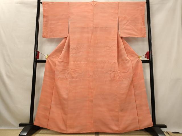 平和屋着物■虹色創家 本郷大田子 小紋 霞文 暈し染め 正絹 逸品 AABG6773st