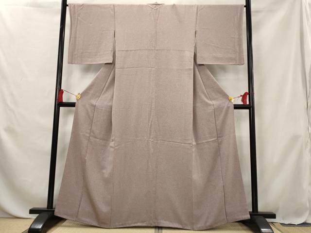 平和屋着物■上質な小紋 更紗花文 正絹 逸品 AABG6812st
