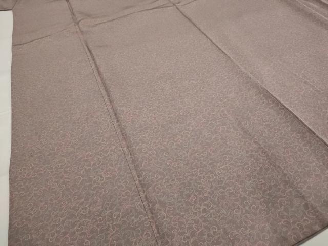 平和屋着物■上質な小紋 更紗花文 正絹 逸品 AABG6812st