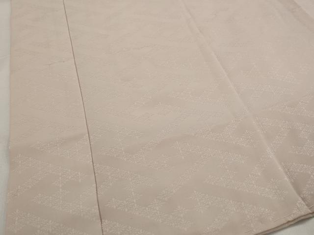 平和屋着物■長襦袢 無双仕立て 花菱地紋 虹色 正絹 逸品 AABG6821st