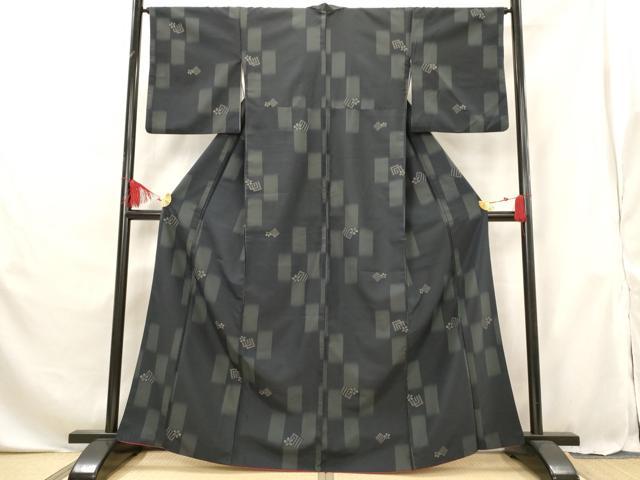 平和屋着物■小紋 源氏香 洗える着物 AABG6889st