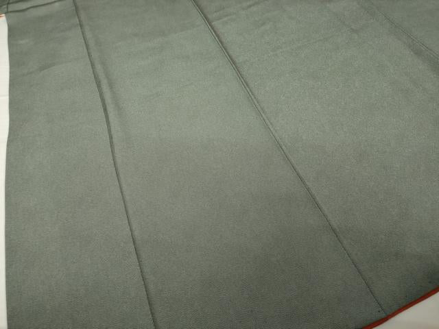 平和屋着物●江戸小紋 鮫小紋柄 反端付き 正絹 逸品 AABG6930ck