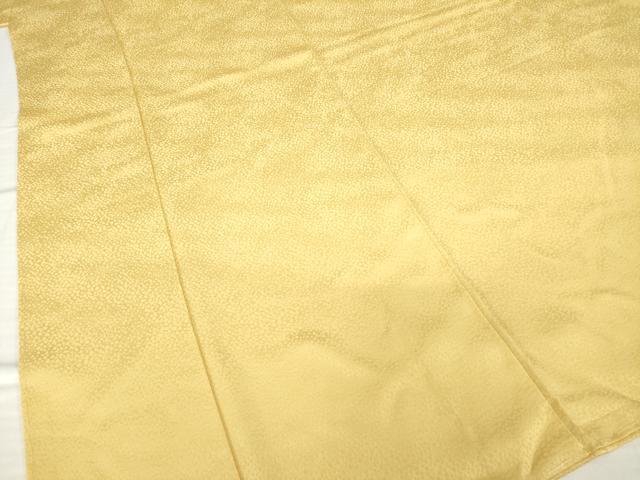 平和屋着物●上質な色無地 玉蜀黍色 鈴乃屋扱い 正絹 逸品 未使用 AABG6959ck