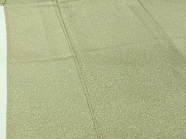 平和屋着物▽上質な小紋 単衣 霞文 正絹 逸品 AABG7016jh
