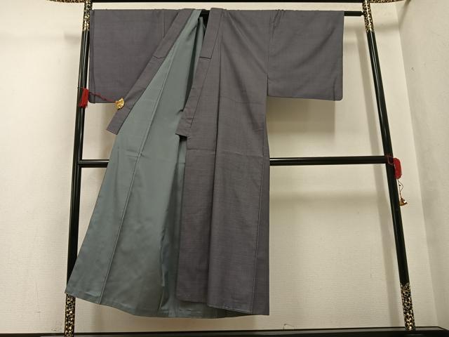 平和屋着物●男性 本場大島紬 100亀甲 総詰め 正絹 逸品 AABG7102ph