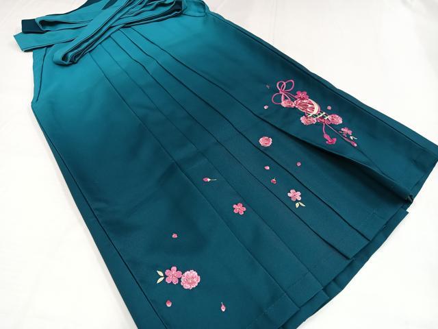 平和屋着物●女性 行灯袴 刺繍 花毬文 洗える着物 AABG7105ph