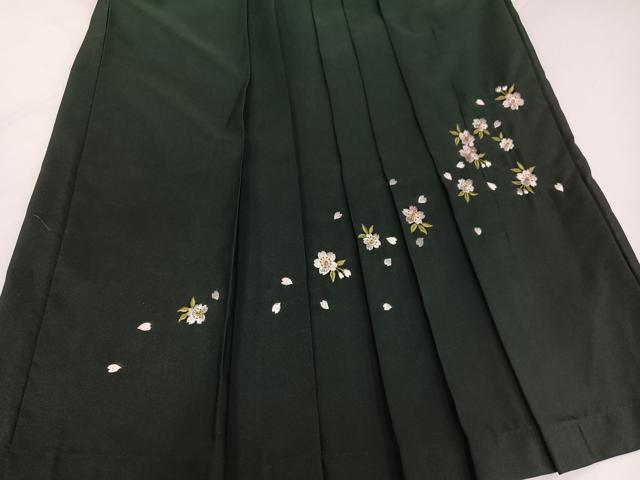 平和屋着物●女性 行灯袴 舞桜文 洗える着物 AABG7110ph