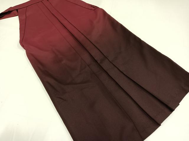 平和屋着物●女性 行灯袴 刺繍 矢羽根花文 暈し染め 金糸 洗える着物 AABG7111ph