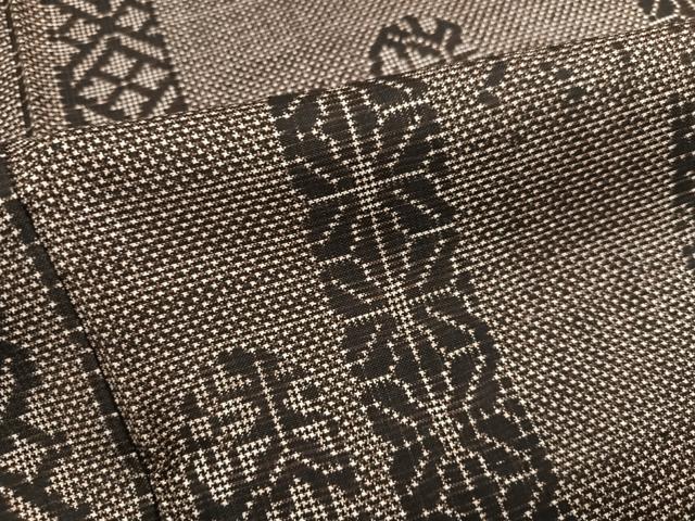 平和屋着物●本場大島紬 一元7マルキ 吉祥花間道 正絹 逸品 AABG7146ph