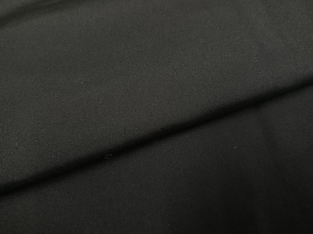 平和屋着物●男性 黒紋付・羽織セット 正絹 逸品 AABG7317ph