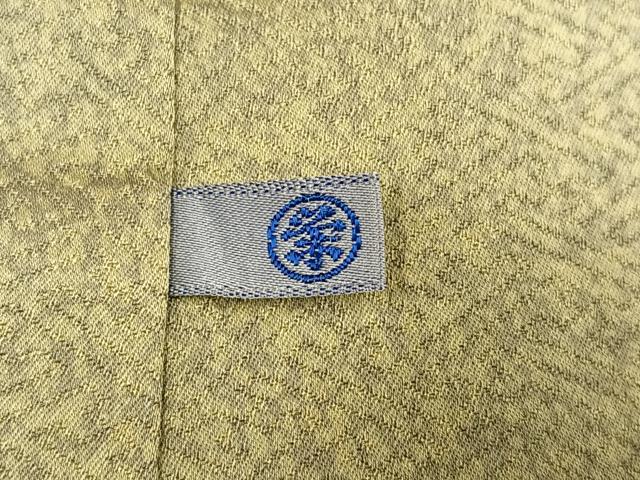 平和屋着物●訪問着 草花舞蝶文 金彩 正絹 逸品 AABG7318ph