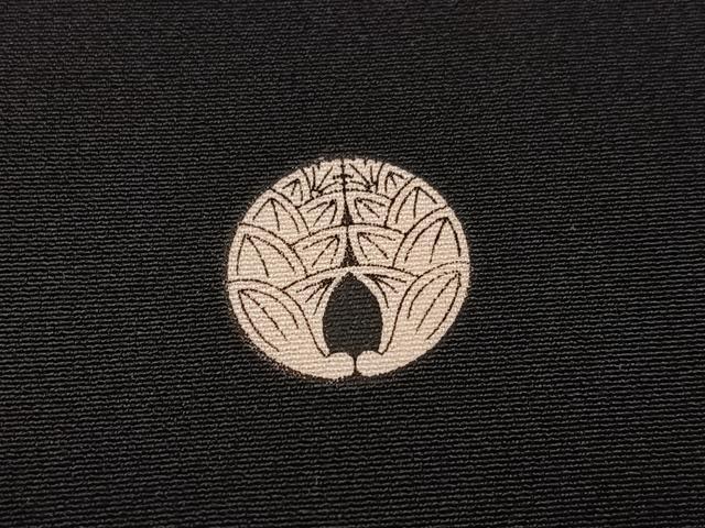 平和屋着物●本加賀友禅作家 村下信吉 黒留袖 鴛鴦草花文 正絹 逸品 AABG7330ph