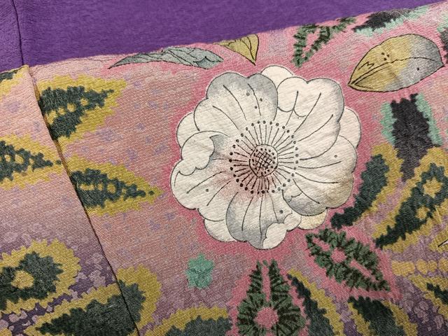 平和屋着物●豪華振袖 作家物 辻が花 絞り 暈し染め 正絹 逸品 AABG7347ph