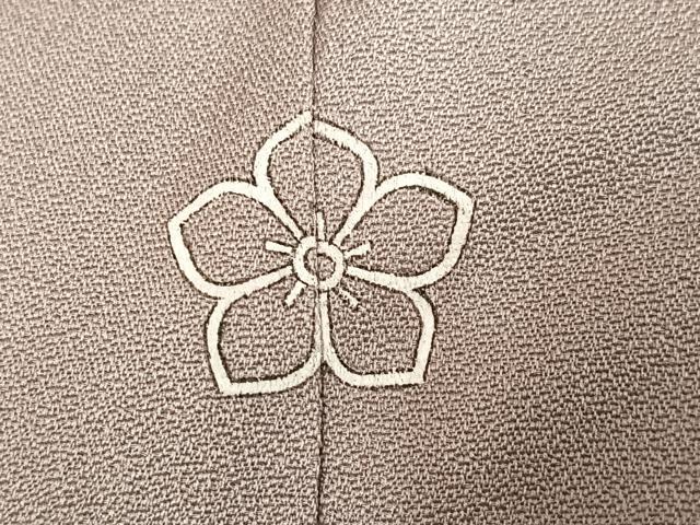 平和屋着物●訪問着 草花文 暈し染め 金彩 正絹 逸品 AABG7351ph