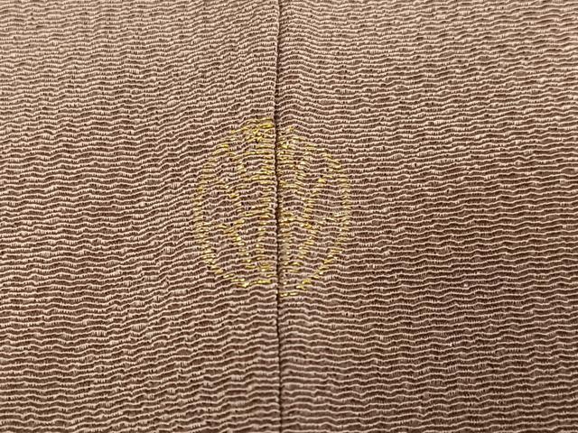 平和屋着物●訪問着 刺繍 宝尽くし 暈し染め 鬼しぼ縮緬 正絹 逸品 AABG7360ph
