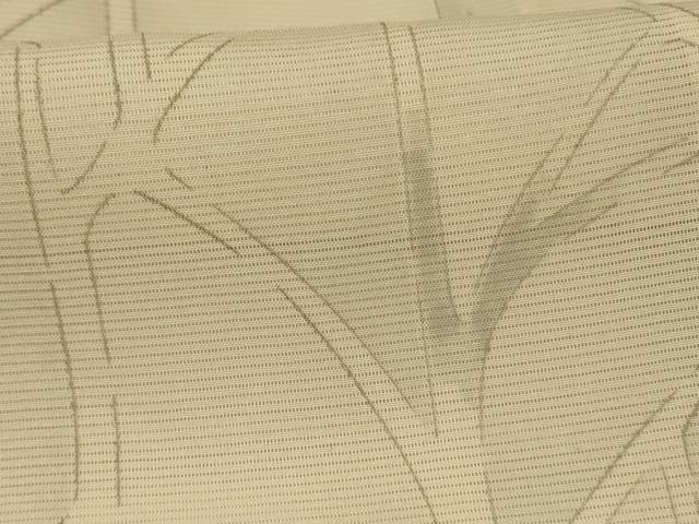 平和屋着物*夏物 小紋 絽 幾何学文様 正絹 逸品 AABG7361jd