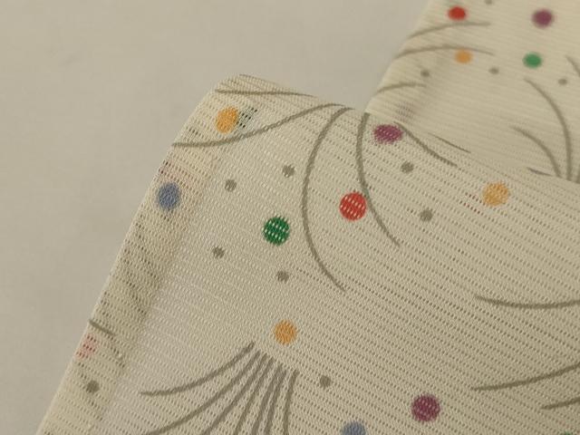 平和屋着物*夏物 小紋 絽 芝文 正絹 逸品 AABG7381jd