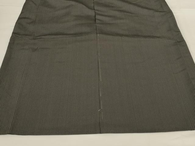 平和屋着物*夏物 男性 行灯袴 縞 正絹 逸品 AABG7402jd